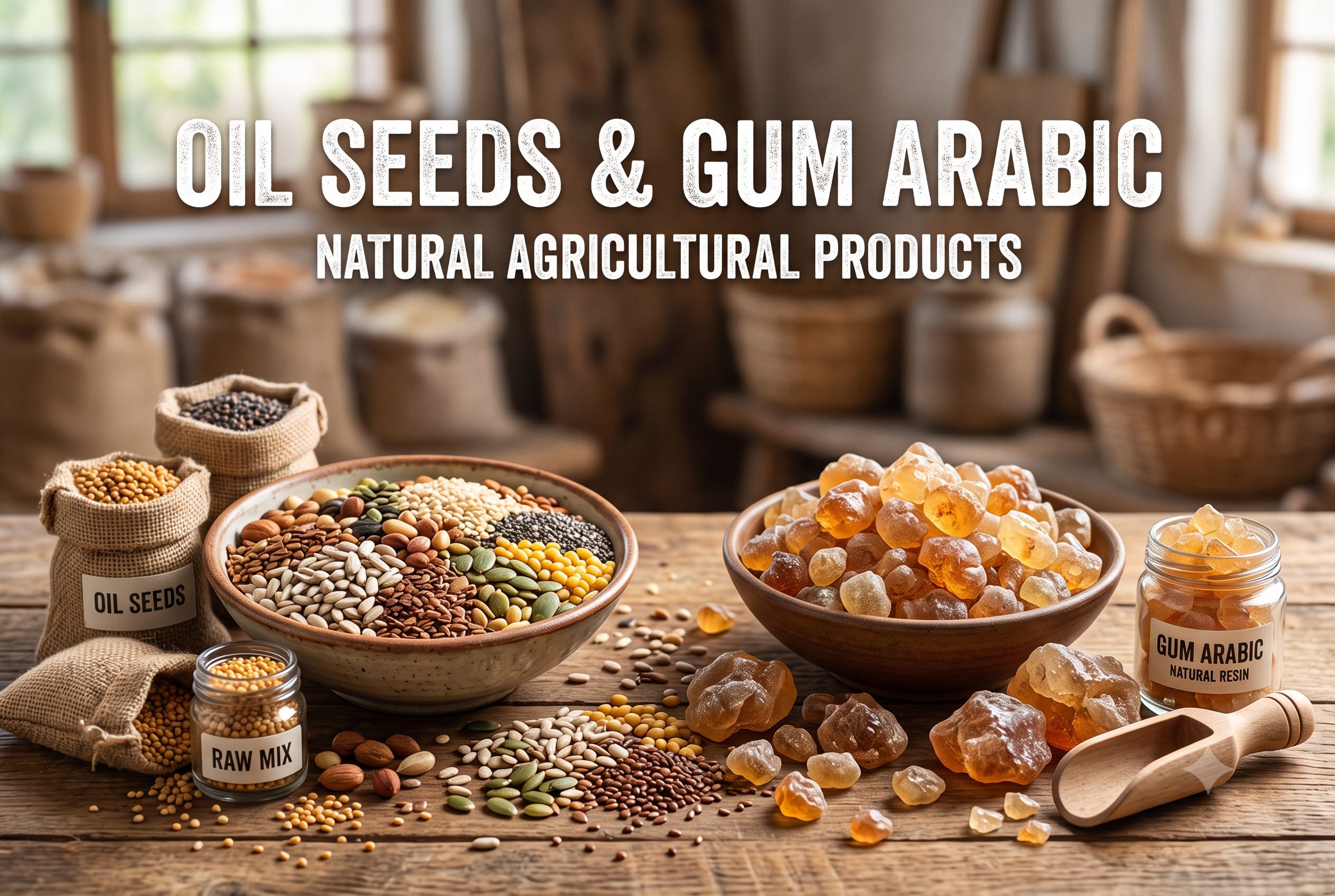 Oil Seeds & Gum Arabic